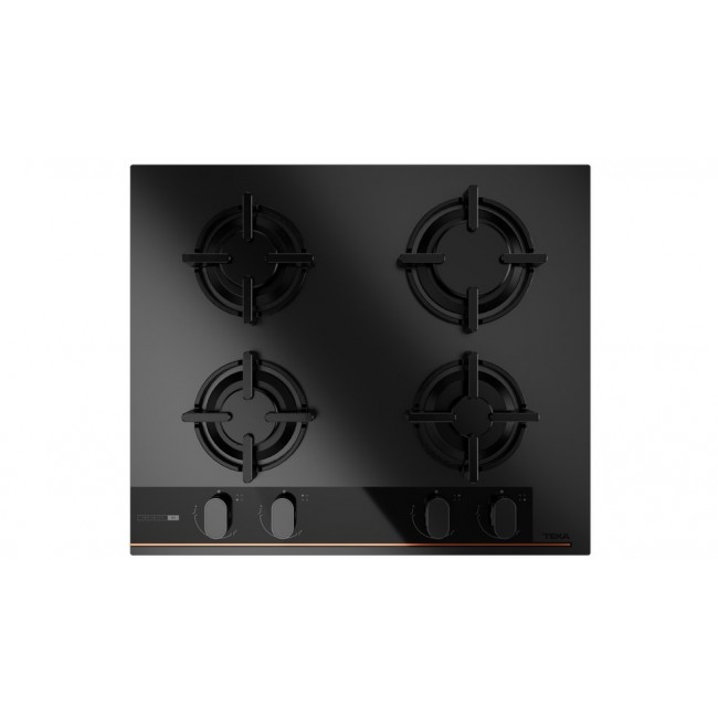 Teka GBC 64 Infinity G1 Black Built-in 60 cm Gas 4 zone(s)