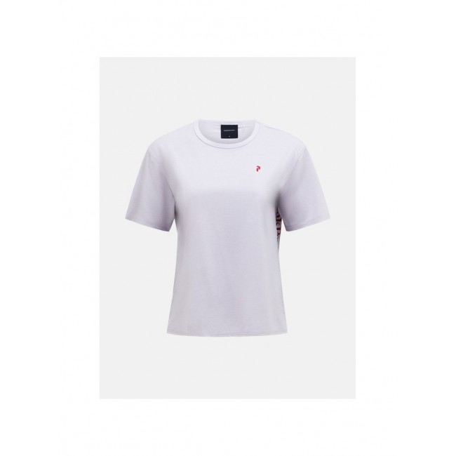 Koszulka damska PEAK PERFORMANCE W Trail Shortsleeve kolor szary - L