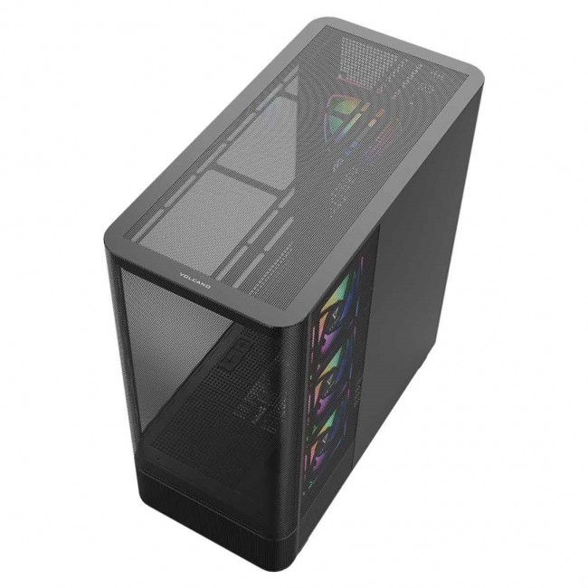 MODECOM Volcano Volcano AQ300 ARGB Midi Black
