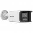 Hikvision Value Series 6 MP Dual Lens Stitched Wide Angle Smart Hybrid Light Fixed Bullet Network Camera