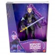 Mattel KPop Demon Hunters HUNTR/X Rumi Deluxe Fashion Doll in Removable Battle Look with Sword Accessory