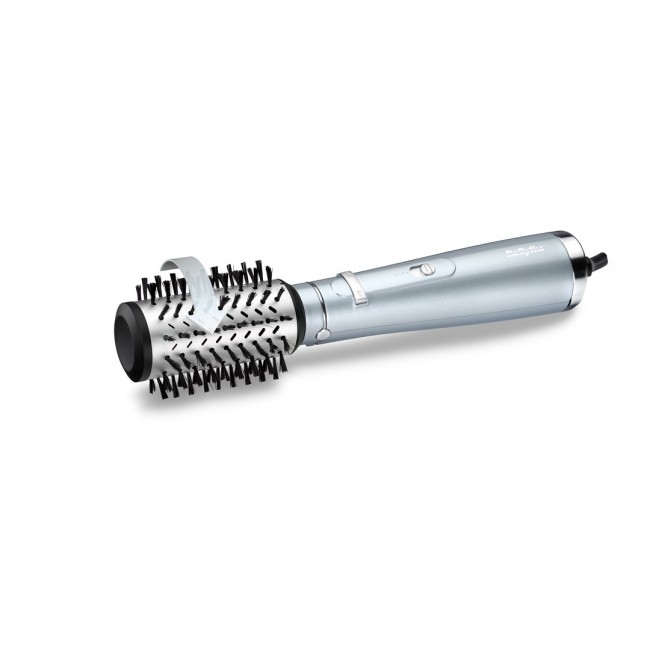 BaByliss Hydro-Fusion Hydro Fusion Air Styler Hot air brush Warm Aqua color, Black, Metallic 700 W 98.4