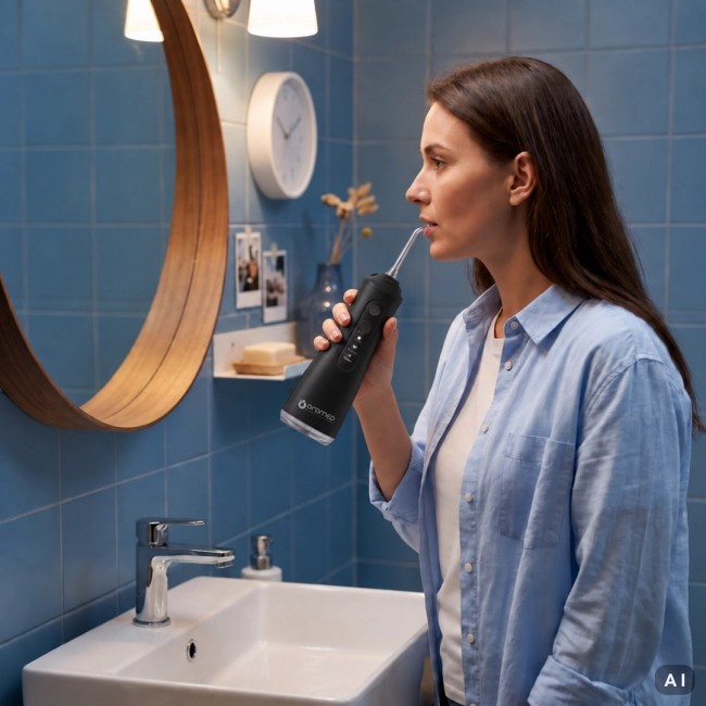 Oral irrigator ORO-DENT CLEANER BLACK OROMED