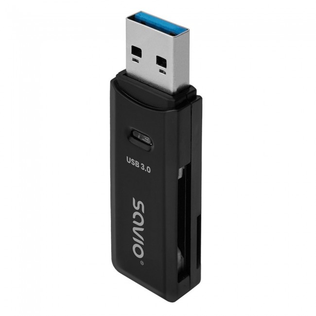 SAVIO SD card reader, USB 3.0, AK-64