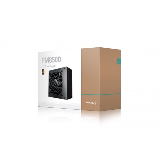 DeepCool PM850D power supply unit 850 W 20+4 pin ATX ATX Black DeepCool PM850D power supply unit 850 W 20+4 pin ATX ATX Black