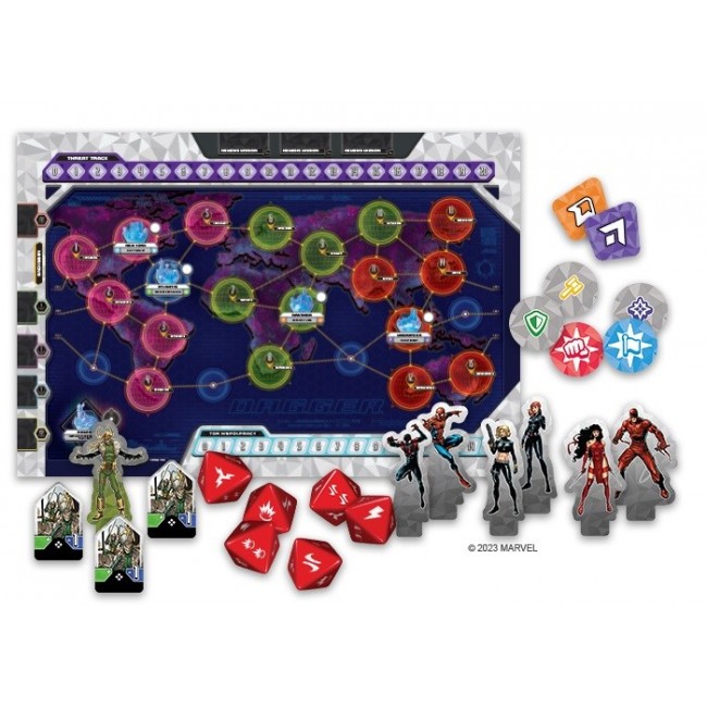 Board game MARVEL D.A.G.G.E.R. (POLISH EDITION) Board game MARVEL D.A.G.G.E.R. (POLISH EDITION)