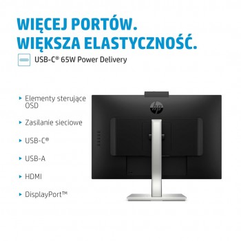 HP E27m G4 Conferencing Monitor - LED-