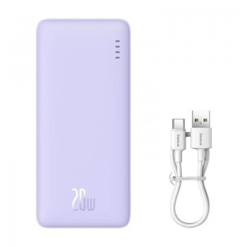 Baseus Airpow Lithium polymer power bank 10000 mAh 20 W Purple