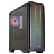 Aerocool SKYLINEV2BK PC ATX Case Dual Front Panel LED ARGB Fan ARGB 12cm Black