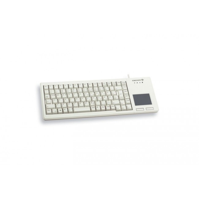 CHERRY XS Touchpad keyboard Universal USB QWERTZ German Grey