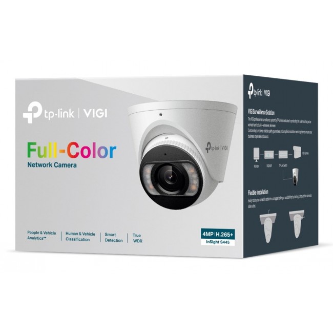 TP-Link INSIGHT S445 Turret IP security camera Outdoor 2688 x 1520 pixels Ceiling TP-Link INSIGHT S445 Turret IP security camera Outdoor 2688 x 1520 pixels Ceiling