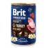 BRIT Premium by nature Junior Turkey with Liver - wet dog food - 400g