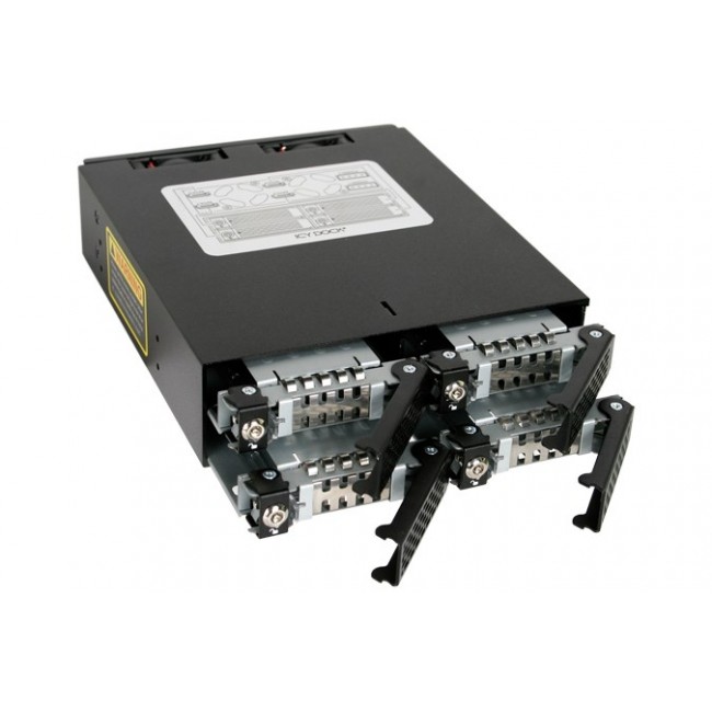 Icy Dock MB994SK-1B drive bay panel Black Icy Dock MB994SK-1B drive bay panel Black