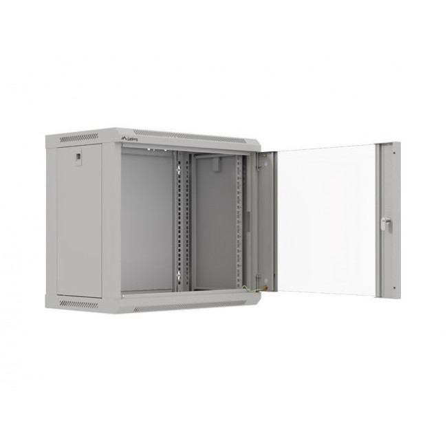 Lanberg WF03-5309-10S rack cabinet 9U Wall mounted rack Black