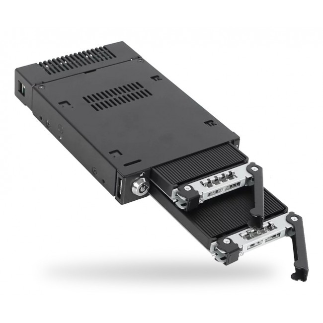 Icy Dock ToughArmor MB834MK-B V2 SSD enclosure Black Icy Dock ToughArmor MB834MK-B V2 SSD enclosure Black
