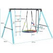 Frame swing nest swing