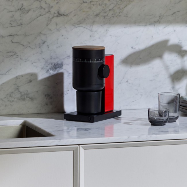 Fellow OPUS GEN 2, Automatic Coffee Grinder, Cherry Red