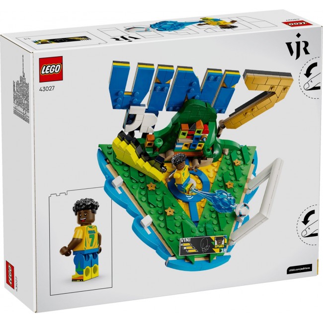 LEGO EDITIONS 43027 Vini Jr. - Football Highlights