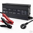Qoltec Specjalistyczna adowarka do akumulatora LiFePO4 12V | 30A | PF 0.9 | LED | Inteligentne adowanie