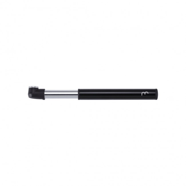 BBB Cycling SingleShot Black Hand air pump