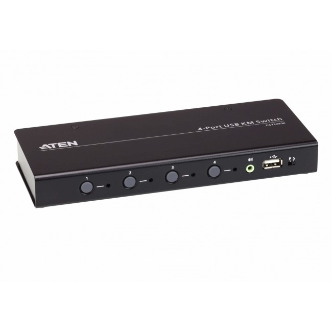 ATEN 4-Port USB KM Switch ATEN 4-Port USB KM Switch