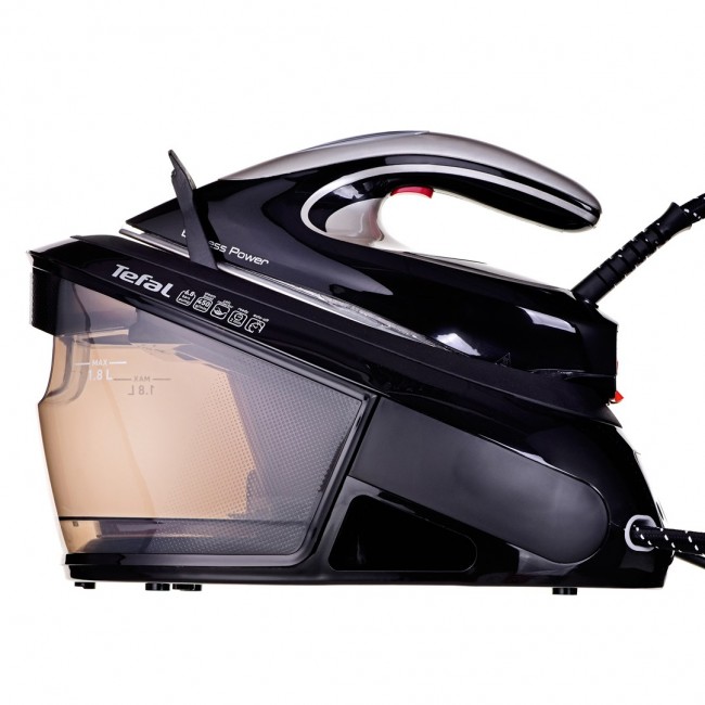 Tefal SV8062, 1.8 L Durilium AirGlide Autoclean soleplate Black, Silver Tefal SV8062, 1.8 L Durilium AirGlide Autoclean soleplate Black, Silver