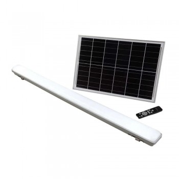 Hermetic luminaire V-TAC VT-120018 solar 120cm 18W IP65 3000K-4000K-6400K 1000lm (SKU 6500) White