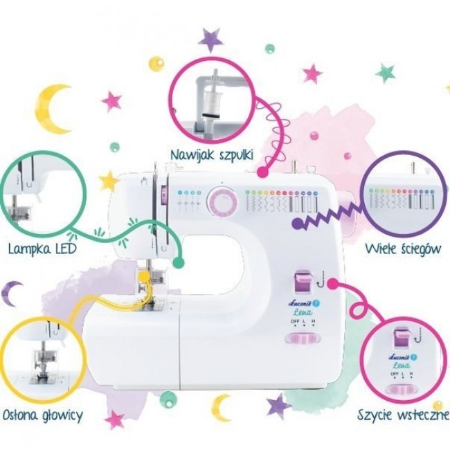 LENA 2019 Sewing machine mechanical ucznik