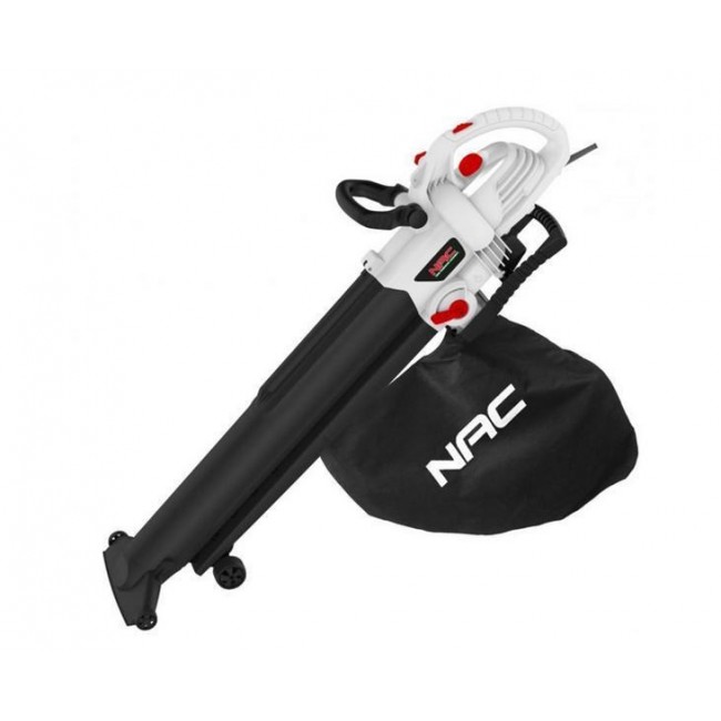 NAC VBE300A-AS-WS-CH Electric leaf blower 3000 W 270 km/h Black, White