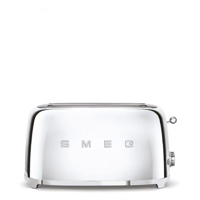 toaster 4 slices chrome