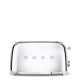 toaster 4 slices chrome