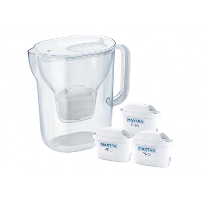 Brita Style Essential + 3 MAXTRA PRO PURE PERFORMANCE (White) Brita Style Essential + 3 MAXTRA PRO PURE PERFORMANCE (White)