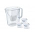 Brita Style Essential + 3 MAXTRA PRO PURE PERFORMANCE (White)