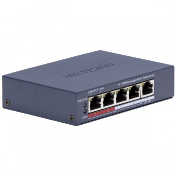 SWITCH POE DS-3E0105P-E/M(C) 4-PORTOWY Hikvision