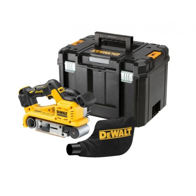 DeWALT DCW220NT-XJ portable sander Belt sander Black, Yellow