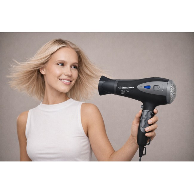 Esperanza EBH005K Hair dryer Black 2200 W