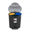 Set of baskets to segregate CurverTRIO 17 + 17 + 6 L