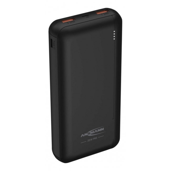 Ansmann PB320PD Lithium Polymer (LiPo) 20000 mAh Black Ansmann PB320PD Lithium Polymer (LiPo) 20000 mAh Black