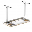 ACTIVEJET desk with electric height adjustment 120x60 ET119S white/oak