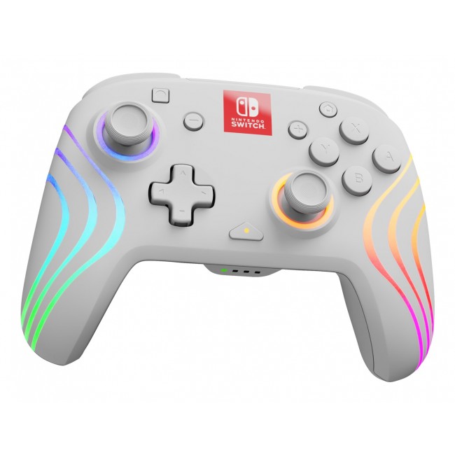 PDP Afterglow Wave White Gamepad Analogue / Digital Nintendo Switch, Nintendo Switch OLED