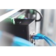 Digitus 7 Port Gigabit Ethernet Netzwerk PoE Switch, Industrial, Unmanaged, 1PD Port