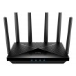 Cudy WR11000 wireless router 2.5 Gigabit Ethernet Tri-band (2.4 GHz / 5 GHz / 6 GHz) Black
