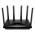 Cudy WR11000 wireless router 2.5 Gigabit Ethernet Tri-band (2.4 GHz / 5 GHz / 6 GHz) Black