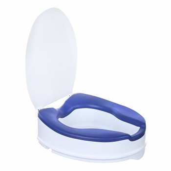 Toilet seat with lid, 10 cm, SoftRelief NT500AM