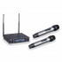 Soundsation WF-U2302HH - podw jny system UHF 630-660 MHz z dwoma mikrofonami do ręki