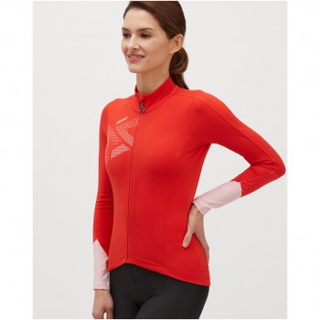 Koszulka rowerowa (z d ugim rękawem) damska SILVINI Women Jersey CALVANA L