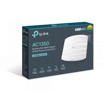 TP-Link Omada EAP225 wireless access point 1350 Mbit/s White Power over Ethernet (PoE)