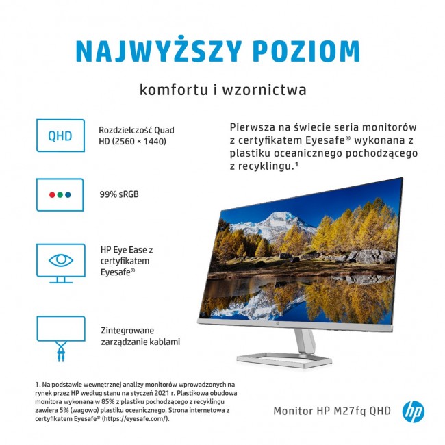 HP M27fq 68.6 cm (27