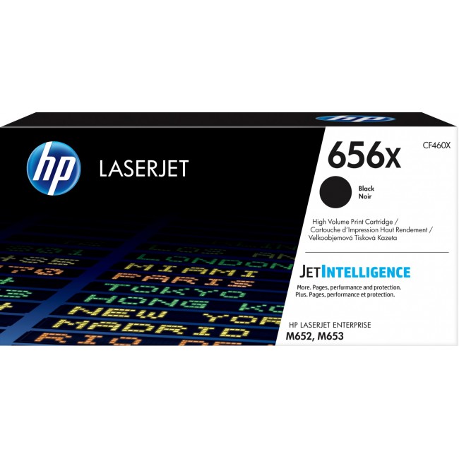 HP 656X High Yield Black Original LaserJet Toner Cartridge