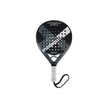 KOOR F-P2I340030 padel tennis racket Black, Grey Carbon, Fibreglass 1 pc(s)